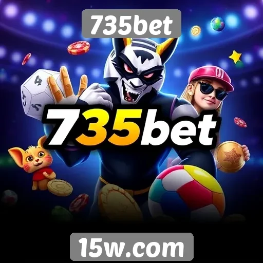 Variedade de jogos disponíveis na 735bet